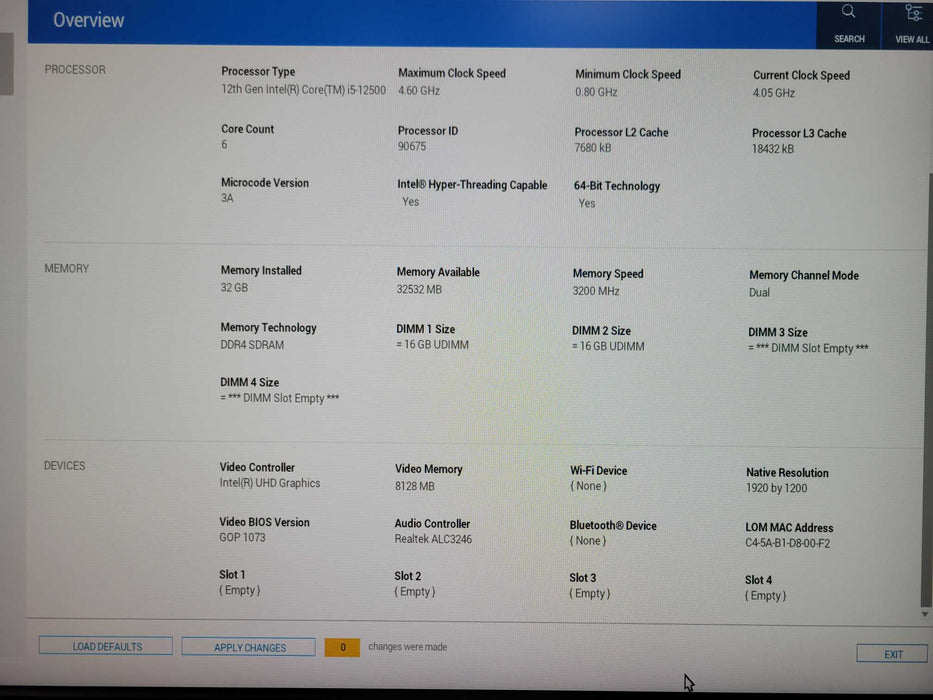Dell Optiplex 5000, PC, Core i5-12500 4.60GHz 32GB DDR4, 512GB NVMe _