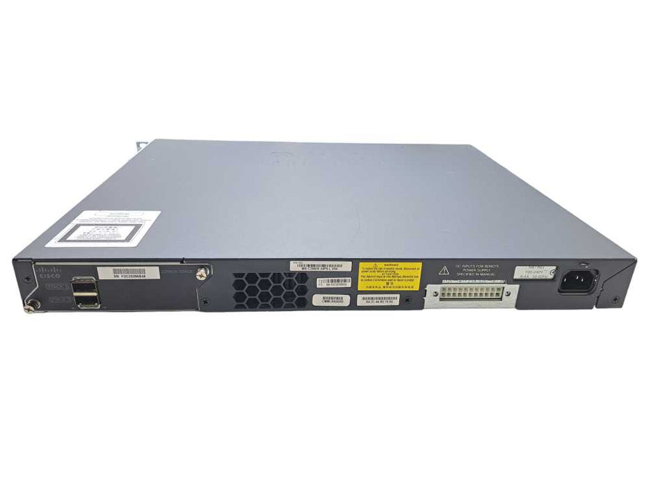 Cisco WS-C2960X-24PS-L V04 | 24-Port Gigabit PoE+ 370W Switch | 4x SFP