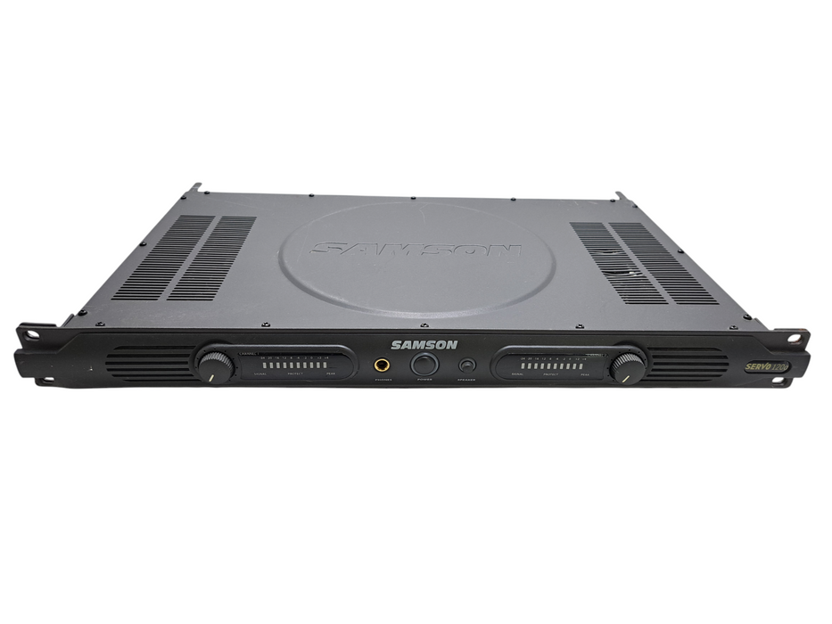 Samson Servo 120A Amp 2-Channel Power Amplifier *READ* )