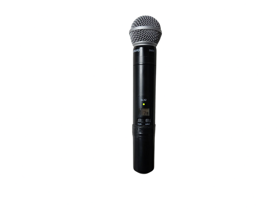 Shure SM58 SLX2 Wireless Handheld Transmitter Microphone Q