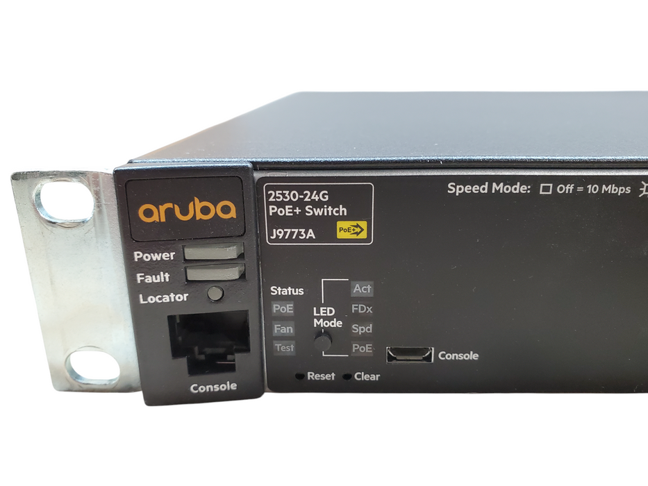 Aruba J9773A 2530-24G-PoE+ | 24 Port Gigabit PoE+ w/ 4x SFP Switch