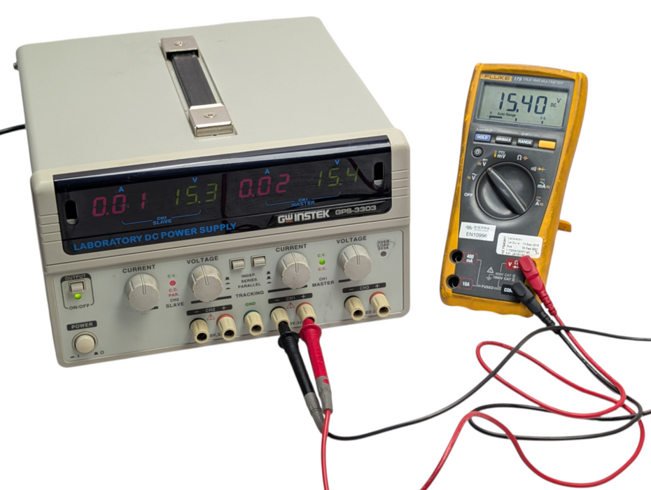 GW Instek GPS-3303 Laboratory DC Variable Linear Power Supply up to 60V 6A Q)