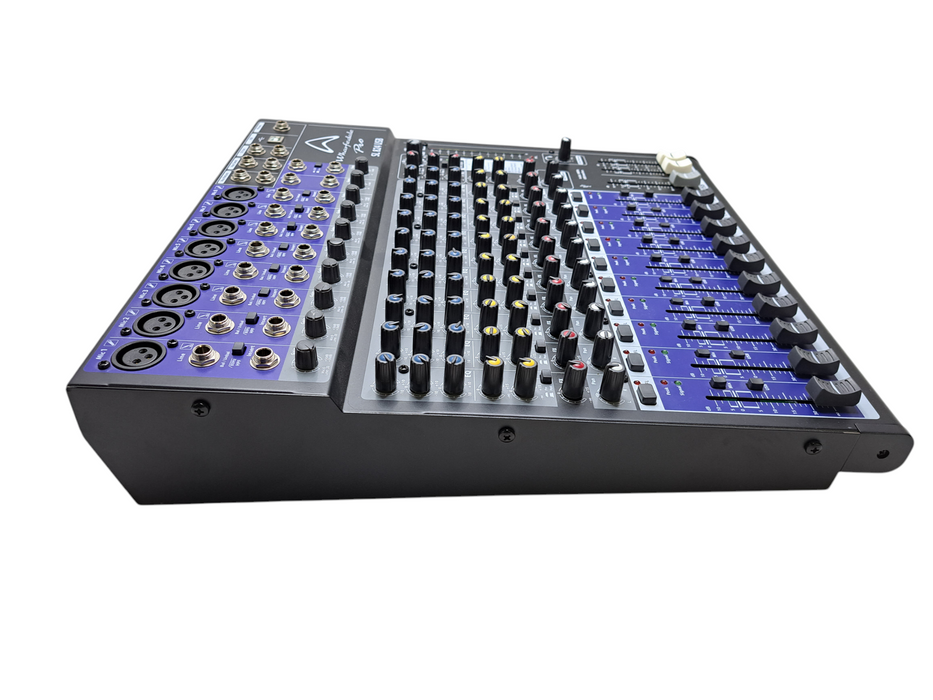 Wharfedale Pro SL824 USB 8-Channel Mixing Desk with USB Interface *READ* )