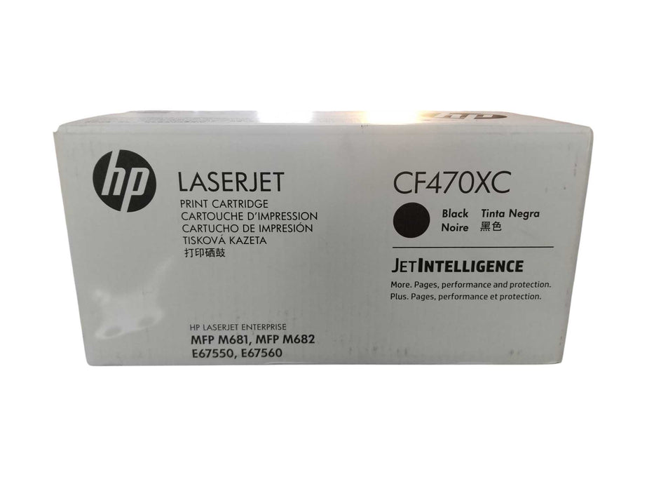 Genuine HP LaserJet CF470XC High Yield Toner Cartridge -Black / New-Sealed Q