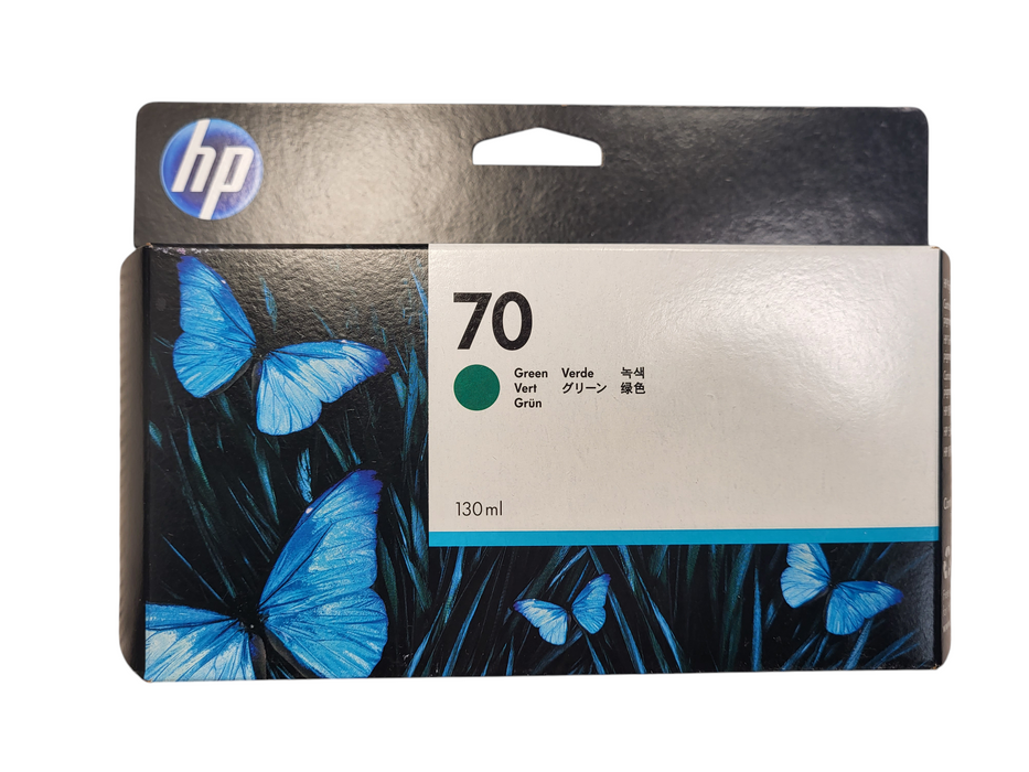 HP 70 Green Ink Cartridge C9457A New Q$