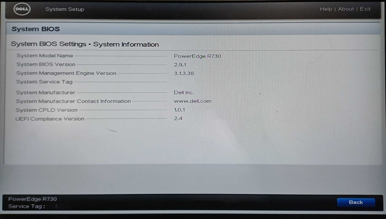 Dell PE R730 2U 16x2.5", 2x Xeon E5-2620v3, 224GB DDR4, H730 Mini, 2x 1100W