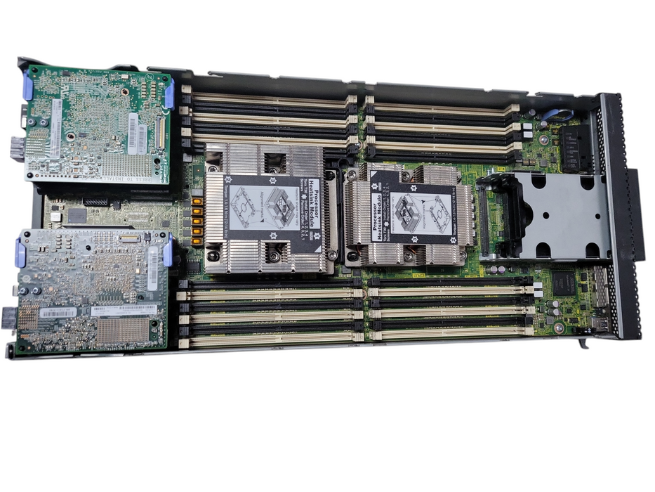 Lenovo ThinkSystem SN550 Blade server Barebone with CPU heatsinks _