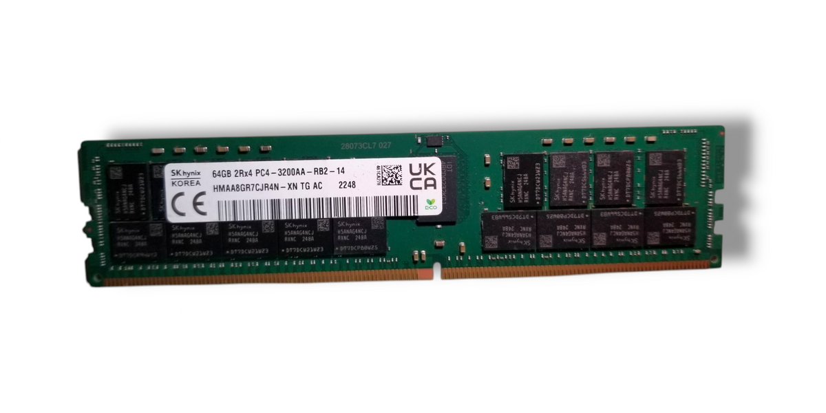 SK Hynix 64GB 2Rx4 PC4-3200AA-RB2-14 | DDR4 Server Memory