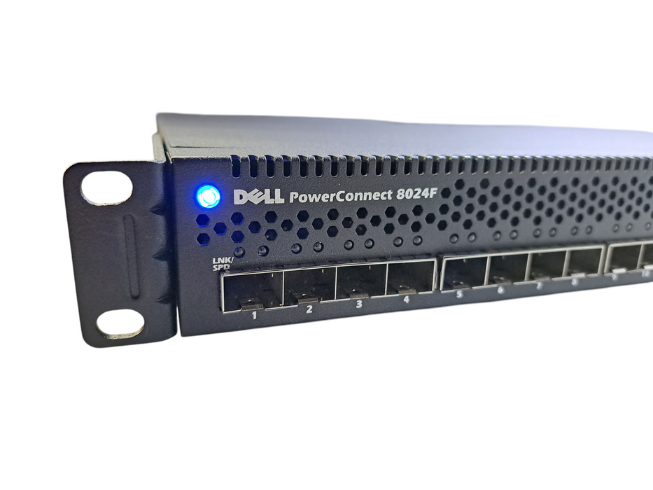 Dell PowerConnect 8024F | 24 Port SFP+ 1/10G Switch | 4x 1/10GB Uplinks *READ