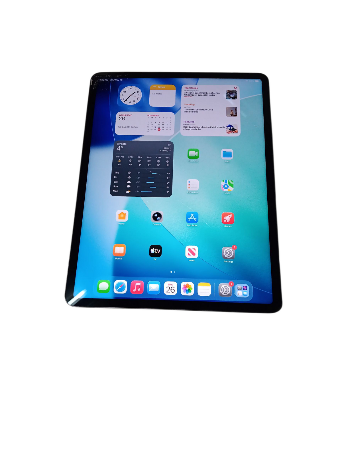 iPad Pro 12.9-inch 5th Gen - Space Gray - 128GB [A2378] READ