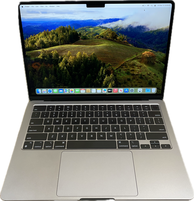 Apple MacBook Air 13 M2 2022 Space Gray 8GB RAM 256GB SSD No Power  Adapter