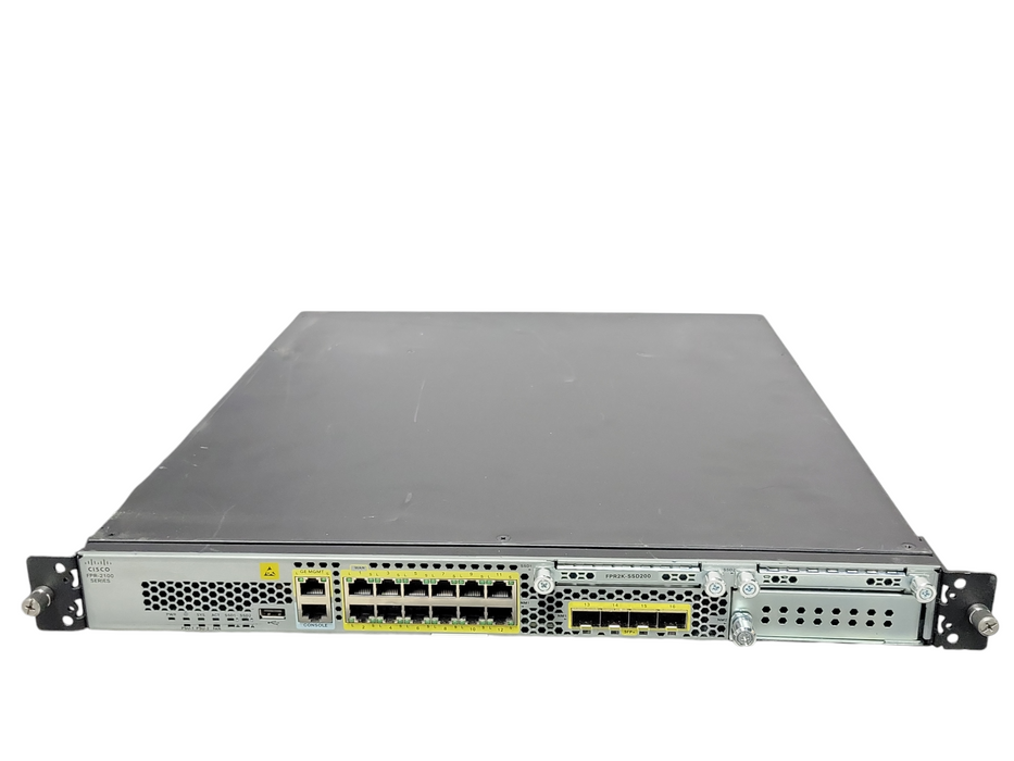 Cisco FPR-2100 Series FPR-2130 Security Appliance Firewall w/ SSD 2*PSU _