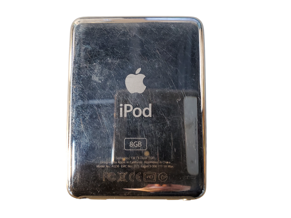 Apple iPod Nano 3rd Generation A1236 Black 8GB — retail.era