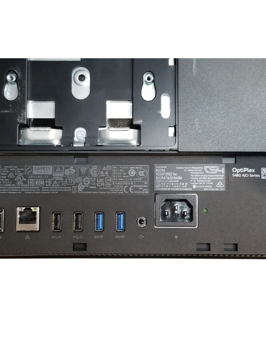 Dell OptiPlex 5480 AIO Intel i5-10500T CPU 8GB RAM No HDD w/ Stand