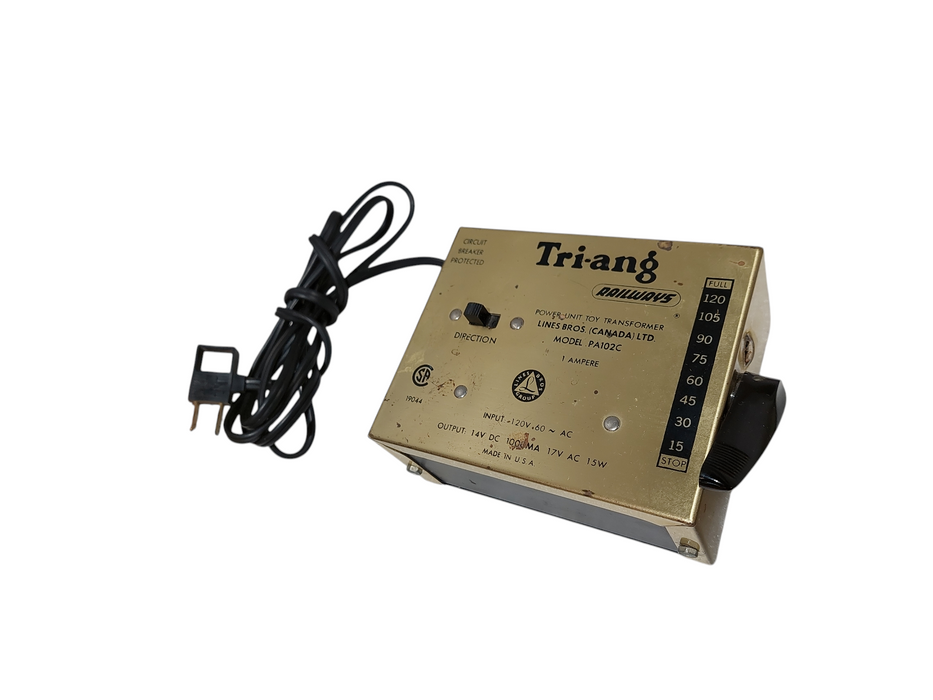 Tri - Ang Railways Power Unit Toy Transformer Lines Bros. Model: PA102C =