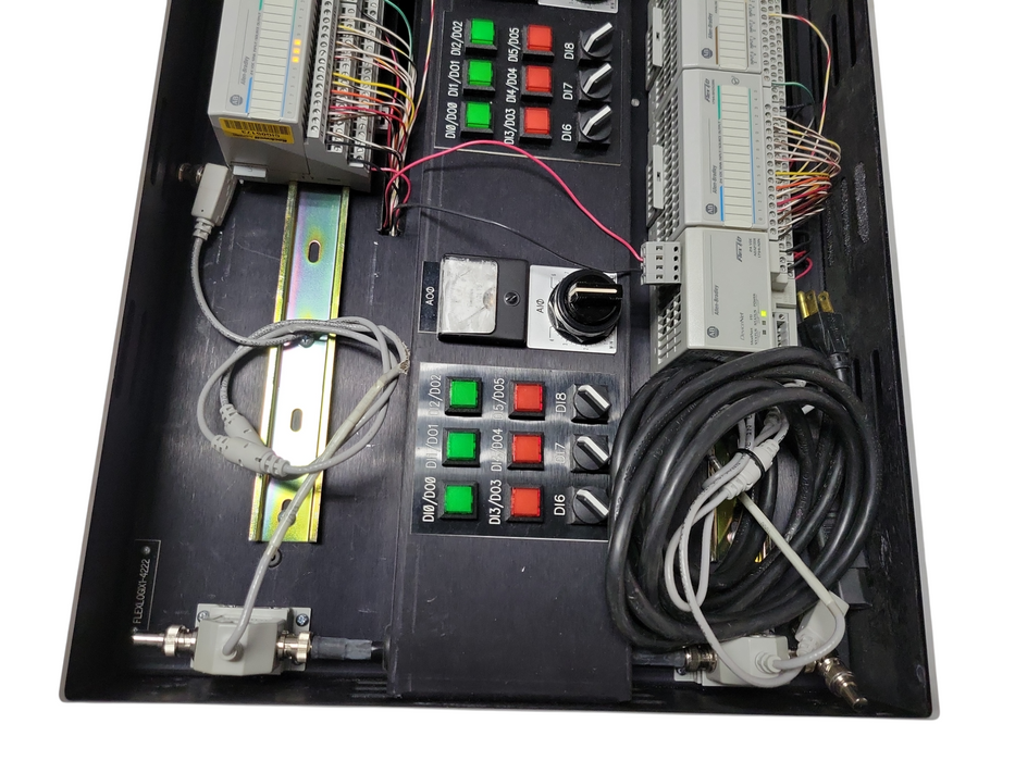 Industrial equipment Case with Allen bradley devices installed, See detail _