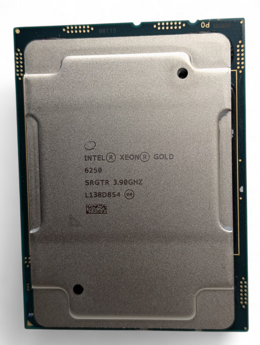 Intel Scalable 2nd gen Xeon GOLD 6250 CPU SRGTR FCLGA3647 -