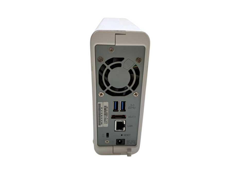 QNAP TS-112P | 1-Bay Network Attached Storage NAS w/ 3TB HDD