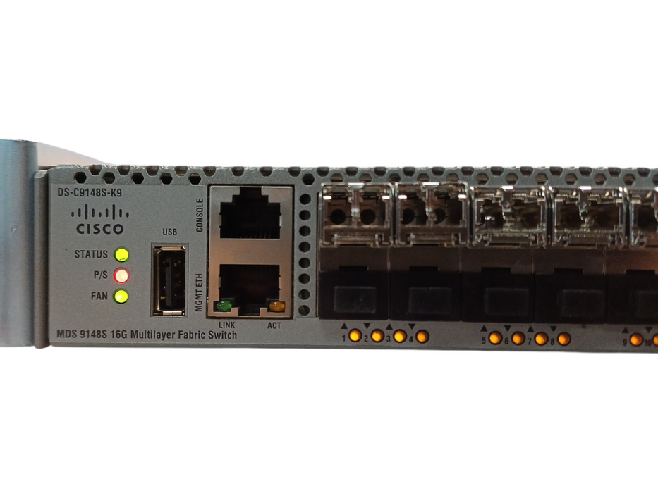 Cisco DS-C9148S-K9 V01 48-Port Multilayer Fabric Switch, 2xPSU