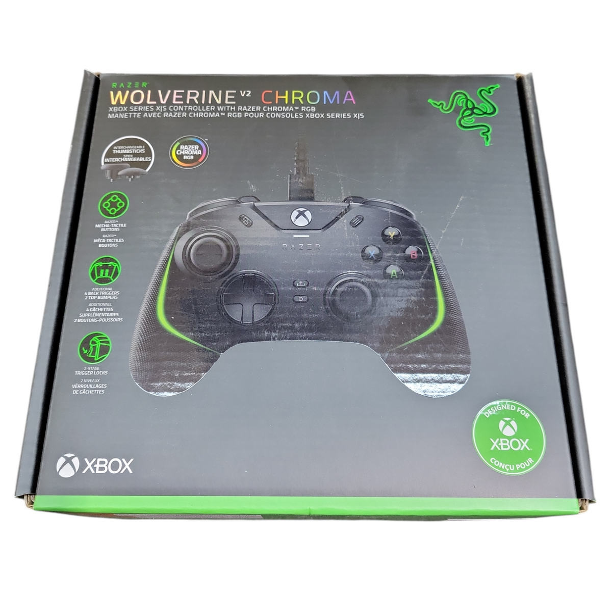 Razer Wolverine V2 Chroma Controller - Black ! — retail.era
