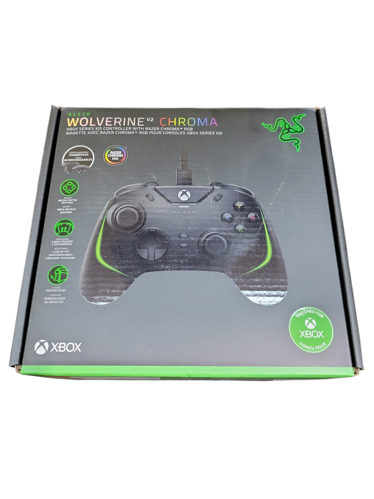 Razer Wolverine V2 Chroma Controller - Black ! — retail.era