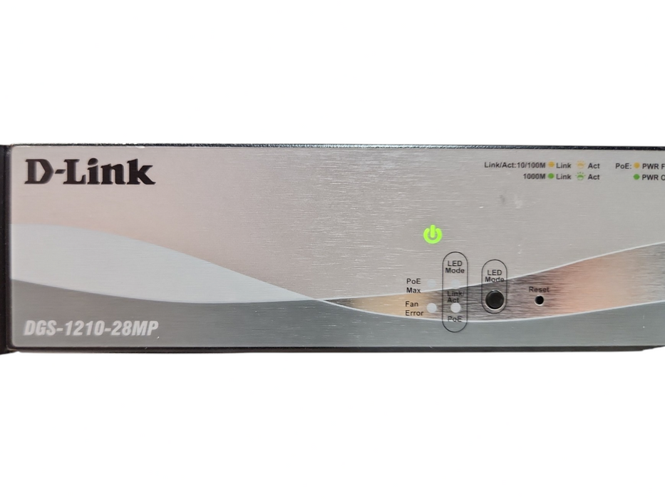 D-Link 28-Port Gigabit Smart Managed PoE Switch (DGS-1210-28MP)