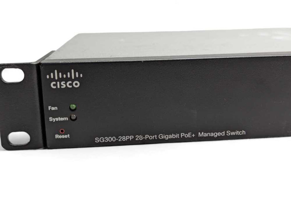 Cisco SG300-28PP 24-Port Gigabit PoE+ Web Managed Network Switch -