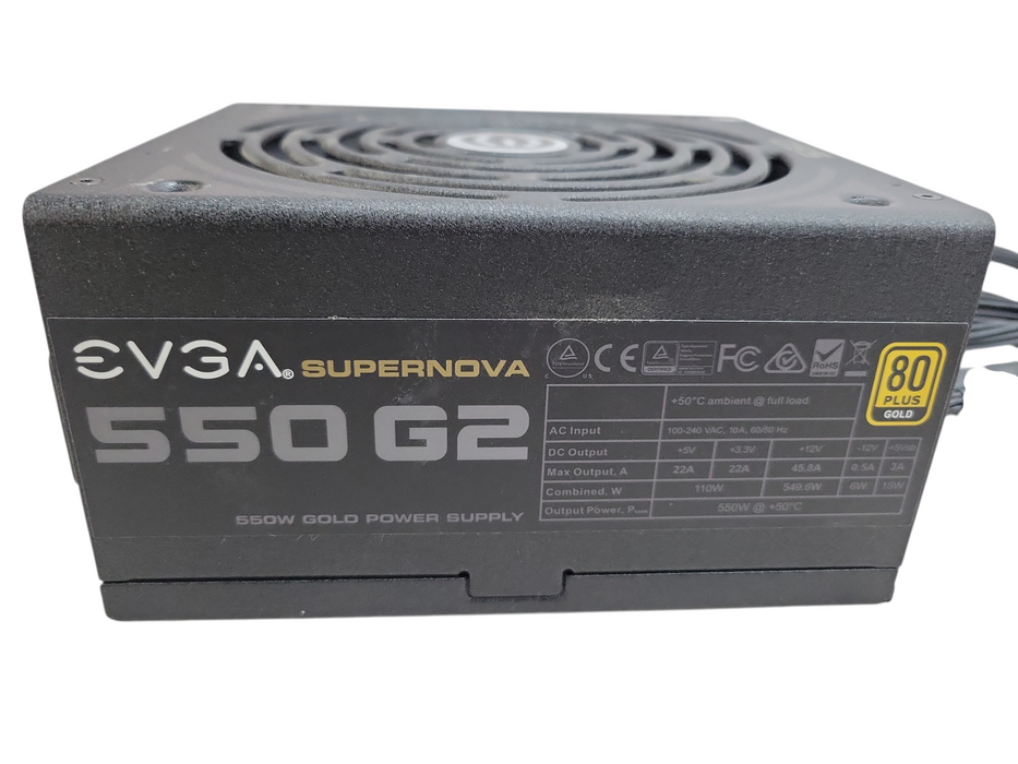 EVGA 550W Moudlar ATX PSU (220-G2-0550) %