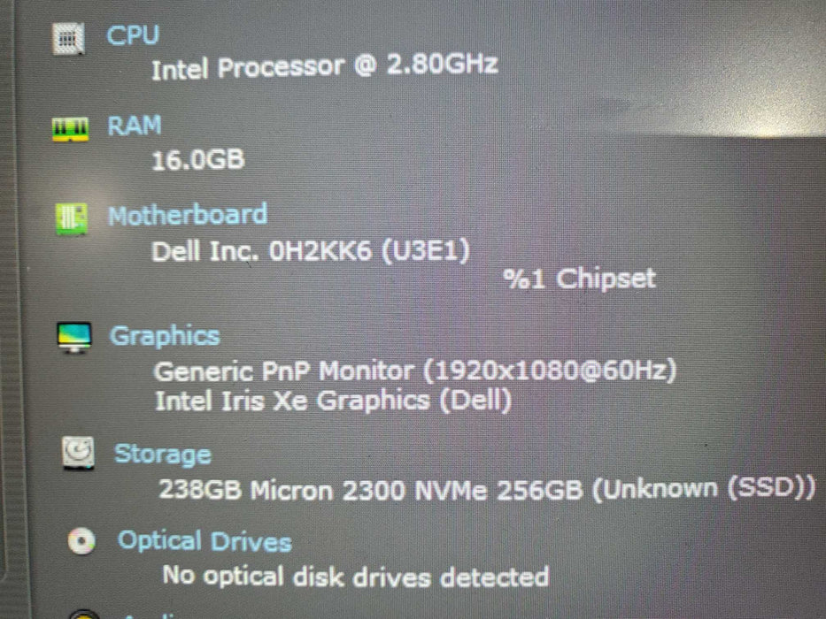 Dell Latitude 7420 TOUCH Core i7-1165G7@2.8GHz 16GB RAM 256GB NVME  Lap200