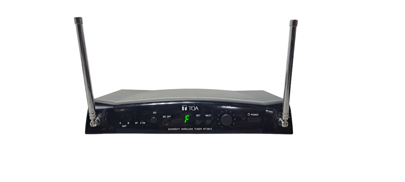 TOA - WT-5810 - F01US - diversity wireless tuner Q