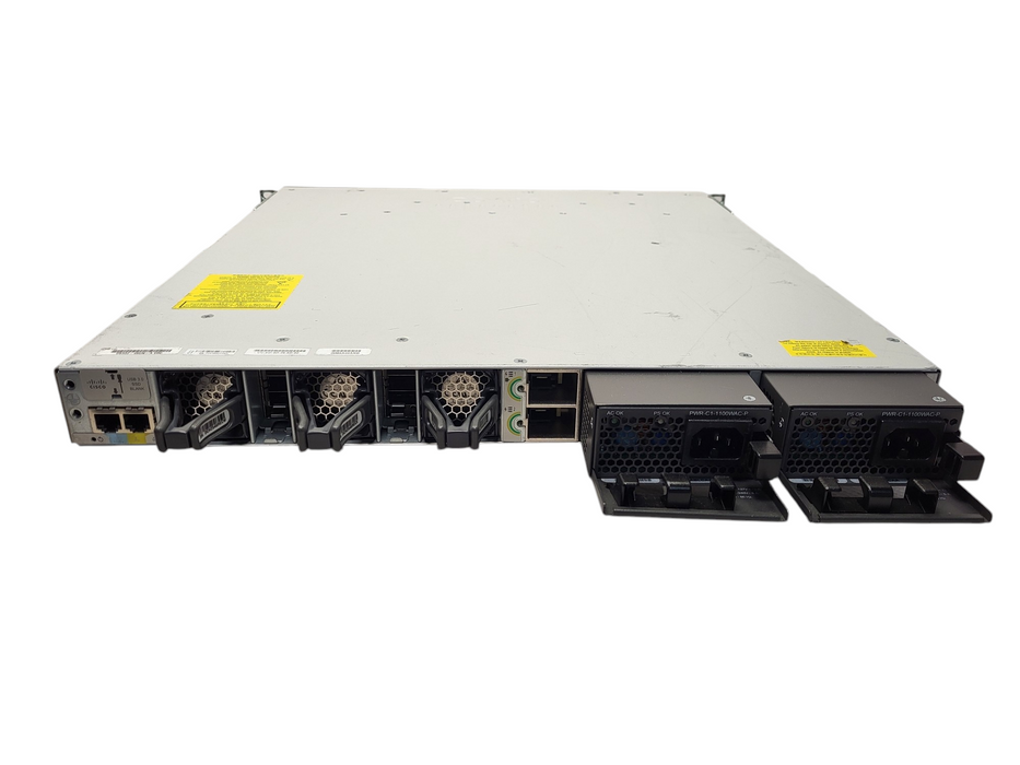 Cisco C9300-48UN-A V02 | 48-Port UPoE Network Switch w/ C9300-NM-2Q, 2x PSU Q$