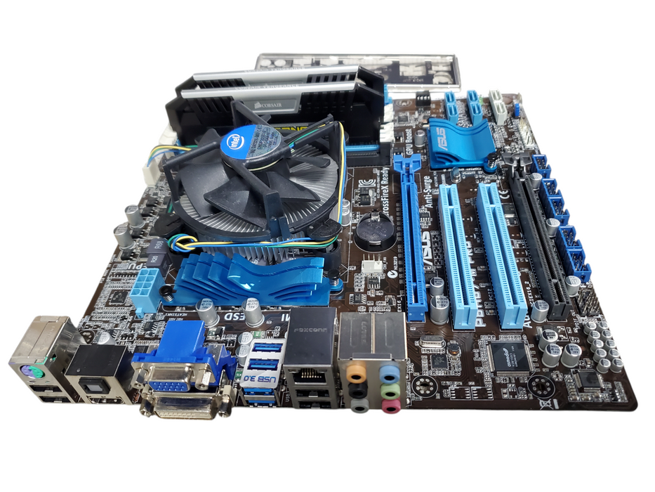ASUS P8H67-M PRO Motherboard LGA1155 i5-2400 Intel H67 16GB DDR3  With I/O