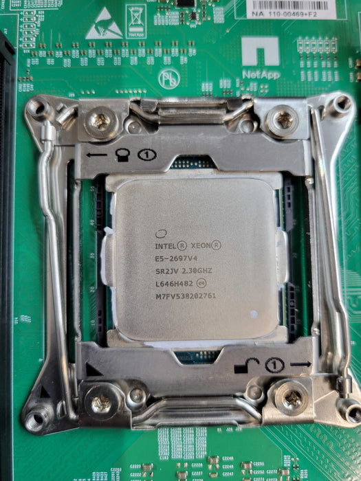 NetApp 111-02587 Controller Module - 2x Xeon E52697 v4 120GB mSATA NO RAM Q%