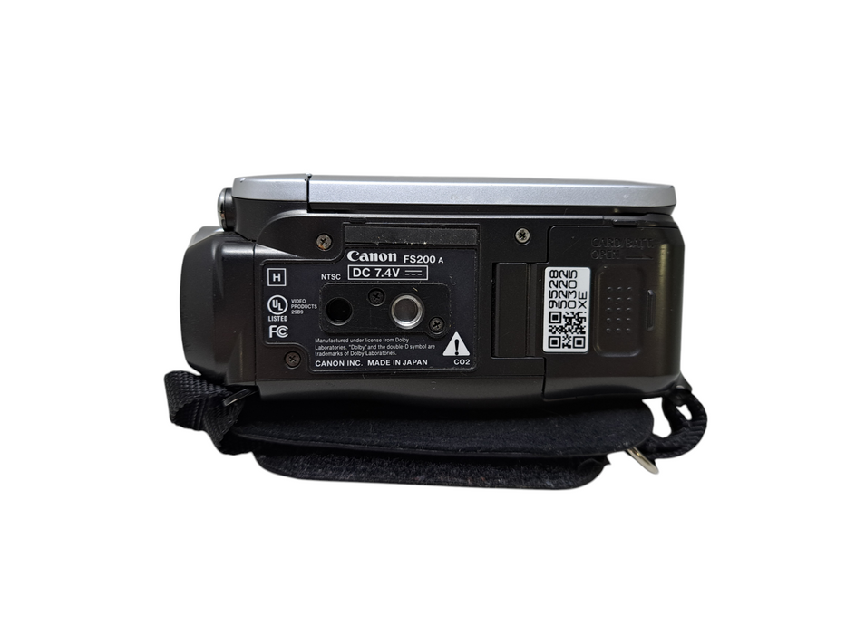Canon FS200 A Camcorder 2000x Digital Zoom | Tested