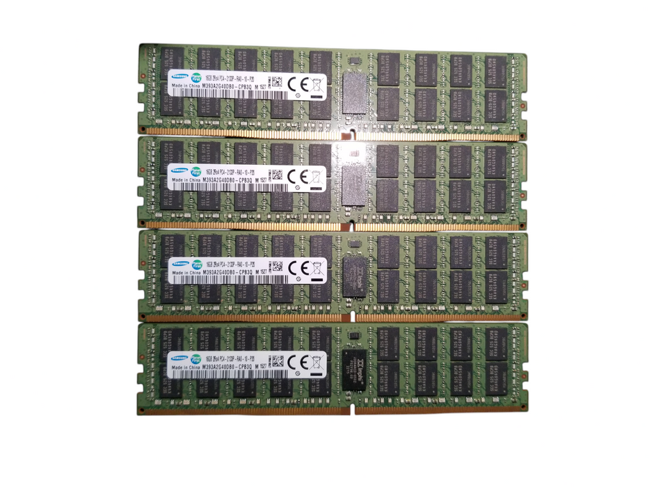Samsung 64GB Bundle (4x16GB) 2Rx4 PC4-2133P- RA0-10 DDR4 Server RAM Q