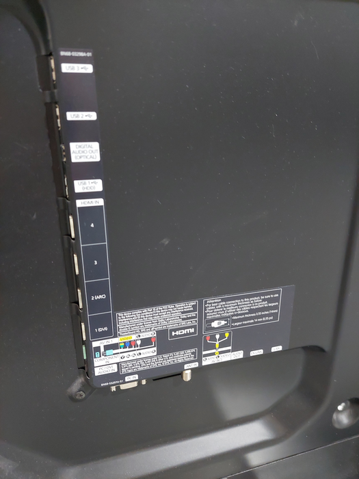 Samsung 55" TV LED 3D Model: UN55D6900WF No Volume ?  =