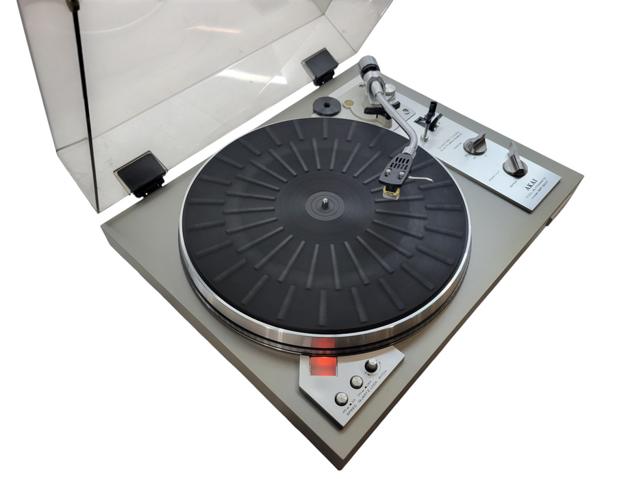 AKAI FULL AUTOMATIC AP-307 QUARTLOCK DD Turntable  %