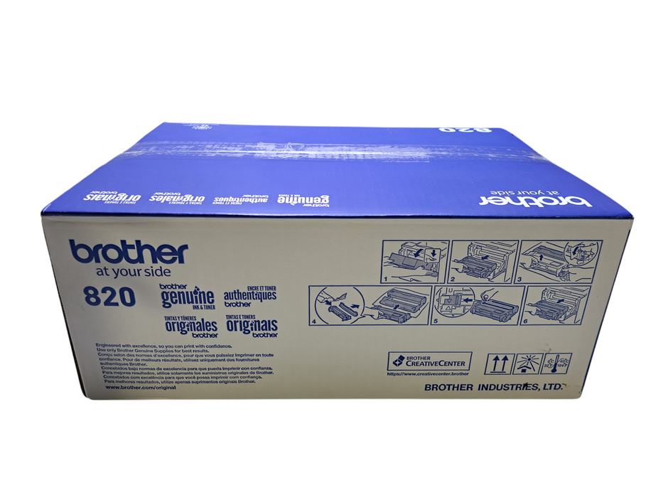 (Open Box) Genuine Brother TN-820 Black Toner Cartridge