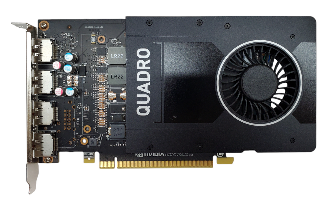 NVIDIA Quadro P2000 5GB GDDR5 Graphics Card | 4xDisplay Port