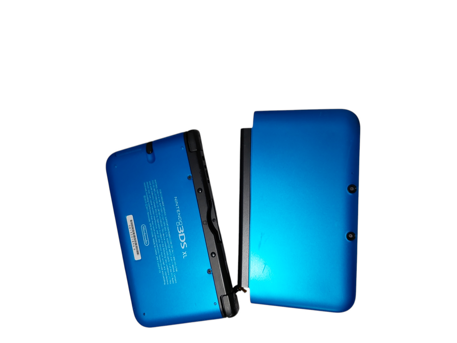 Nintendo 3DS XL Blue Broken Parts =