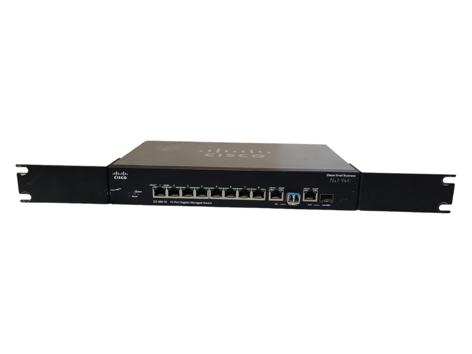 Cisco SG300-10, 10-Port Gigabit Managed Switch