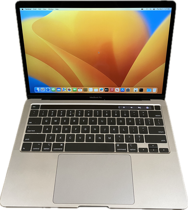 Apple MacBook Pro 13'' 2020 i7-1068NG7 16GB 512SSD No Power Adapter READ