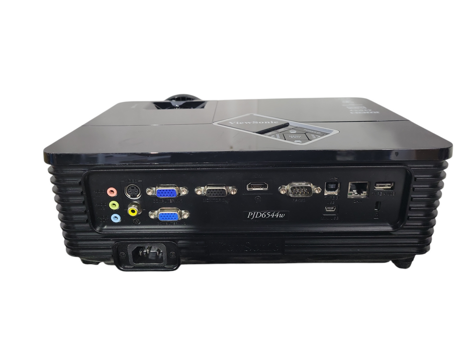 Viewsonic Projector DLP PJD6544w WXGA HDMI VGA | LAMP HOURS: 13 | No remote !