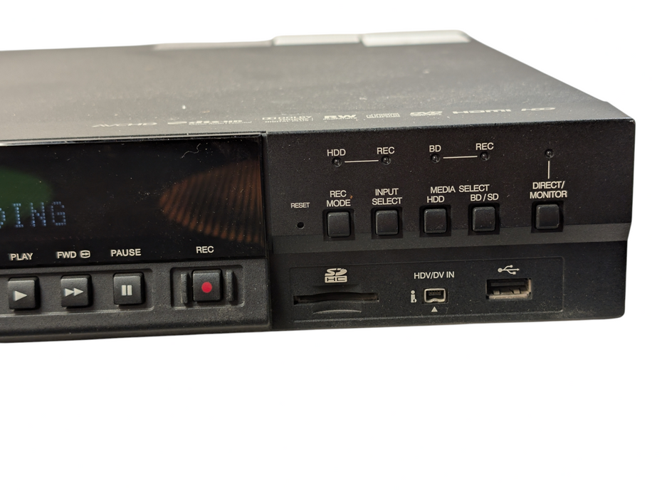 JVC BLU-RAY Disc Recorder SR-HD2500US  -