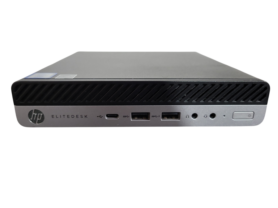 HP EliteDesk 800 G4 USFF | i7-8700T @ 2.40GHz, 8GB DDR4, 512GB NVMe Q
