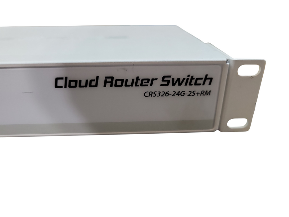 MikroTik CRS326-24G-2S+RM 24 Gigabit Port Switch !