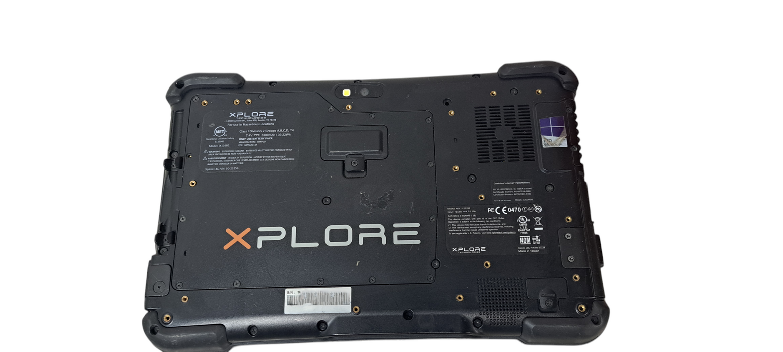 ZEBRA XPLORE IX101B2|i5-5350U CPU|8GB RAM|128GB SSD|No Adapter