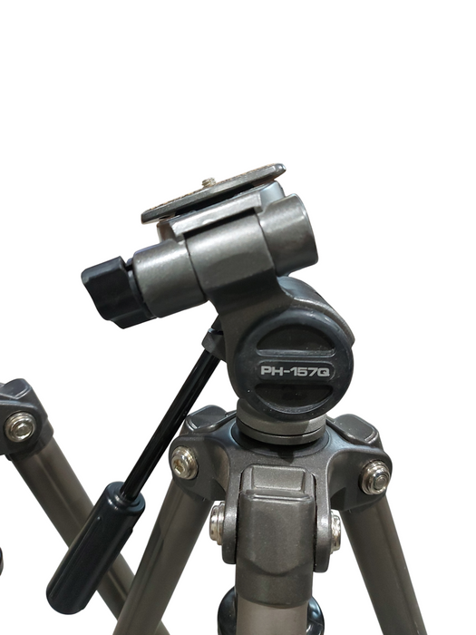 LOT 2X - Velbon Sherpa 200r Tripod, Velbon PH 157Q - Very Good Condition
