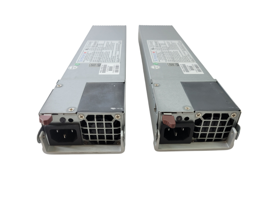 Lot of 2x Supermicro 1620W Switching Power Supply (PWS-1K62P-1R) %