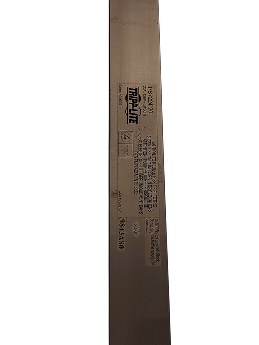 Lot 2x Tripp Lite 24 Outlets PS7224-20 120V 20A